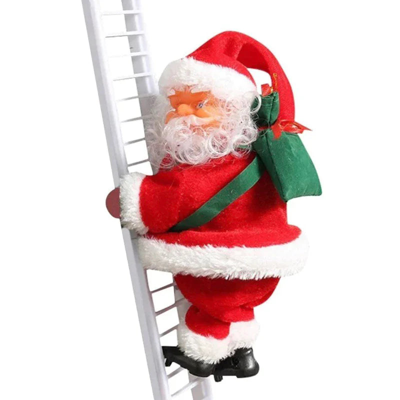 Papai Noel Escalador – Brinquedo de Natal Musical
