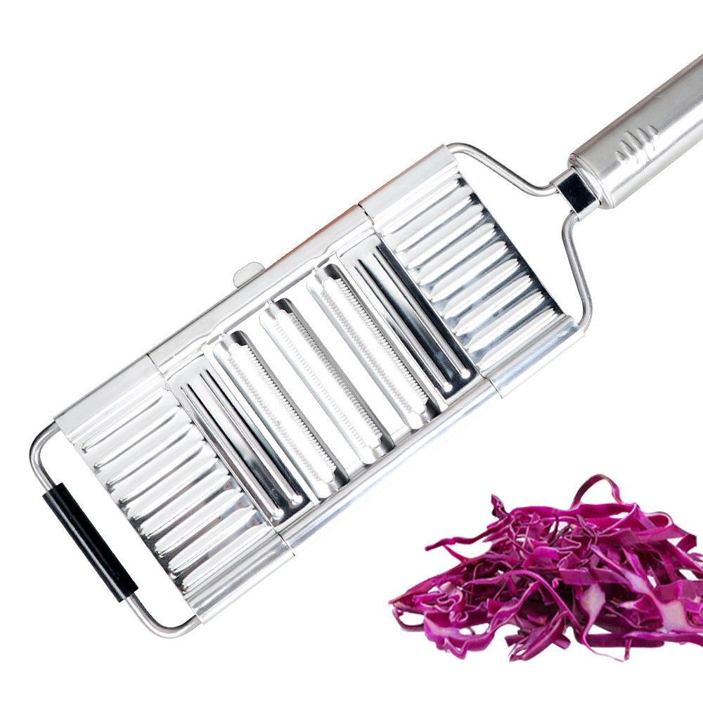 CORTADOR DE LEGUMES MULTIFUNCIONAL 4 em 1 AÇO INOX