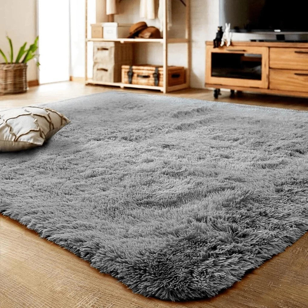 Tapete Sala 1,00 X 1,50 Peludo Macio