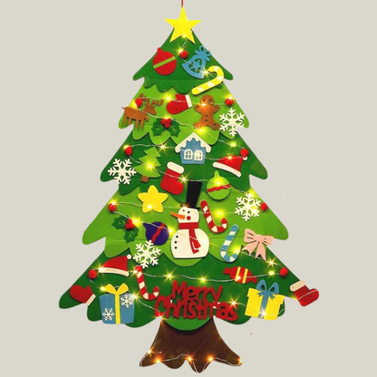 Árvore de Natal Infantil  de Feltro