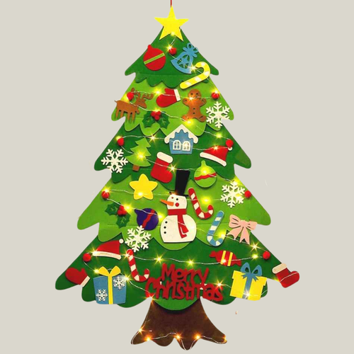 Árvore de Natal Infantil  de Feltro