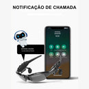 Óculos De Sol Bluetooth Mp3 Polarizado Fone Ouvido Microfone