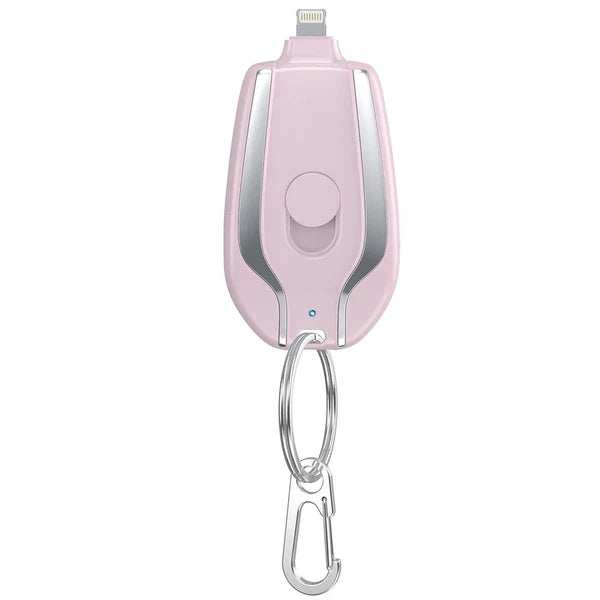 Carregador Portátil Chaveiro Para Android Tipoc iPhone Lightning