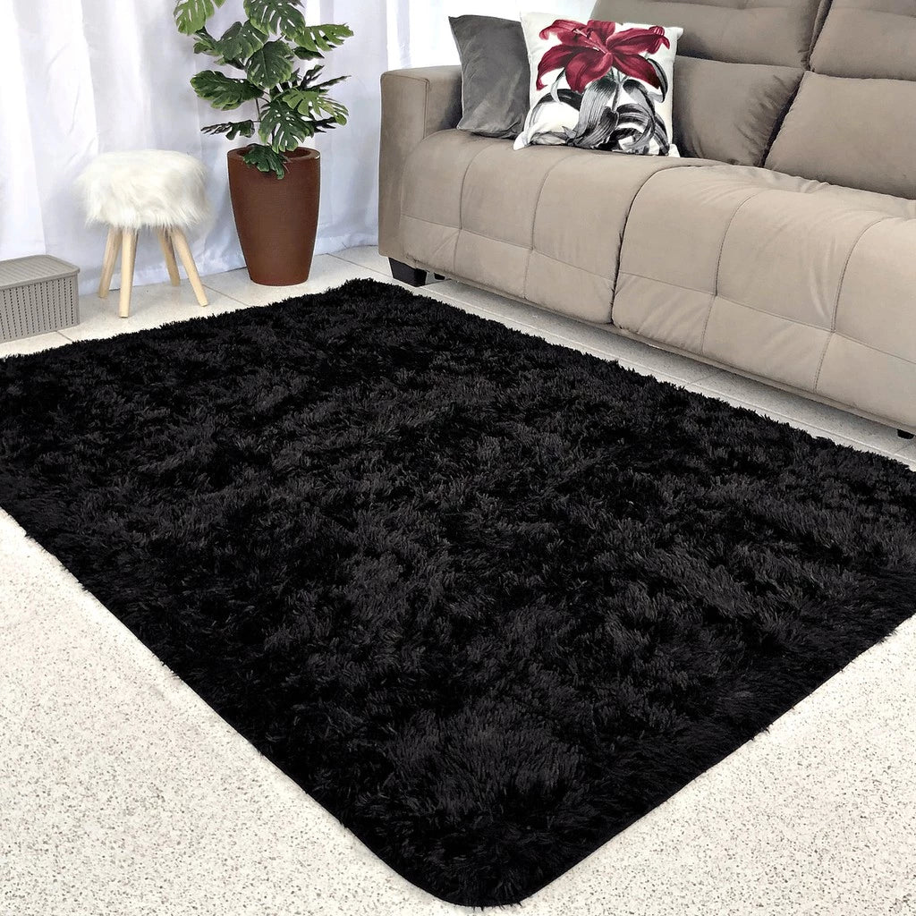 Tapete Sala 1,00 X 1,50 Peludo Macio