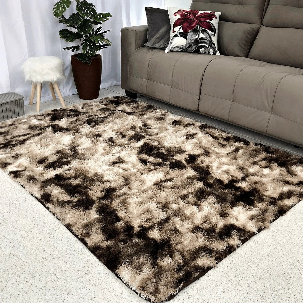 Tapete Sala 1,00 X 1,50 Peludo Macio