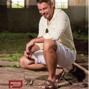 Papete Sandália Original  Masculino Confortável Macia Marrom