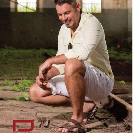 Papete Sandália Original  Masculino Confortável Macia Marrom