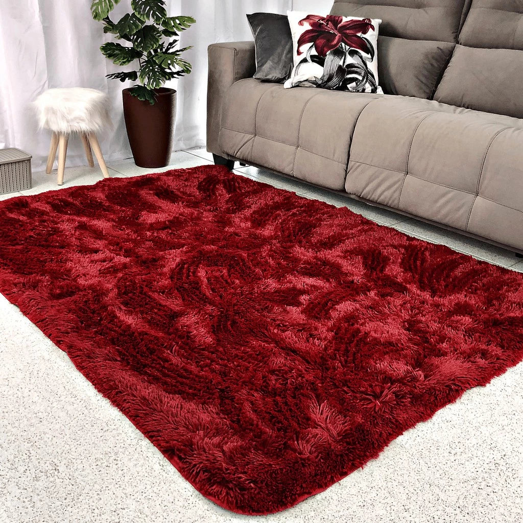 Tapete Sala 1,00 X 1,50 Peludo Macio