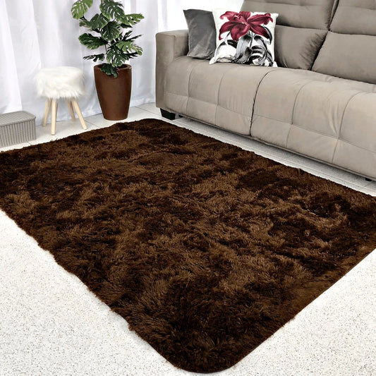 Tapete Sala 1,00 X 1,50 Peludo Macio