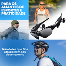 Óculos De Sol Bluetooth Mp3 Polarizado Fone Ouvido Microfone