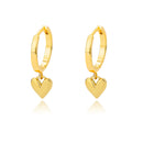 Brincos de coração de zircônia oca para mulheres, aço inoxidável, cor dourada, brinco de coração, luxo, casamento, casal, joias, presente, frete grátis