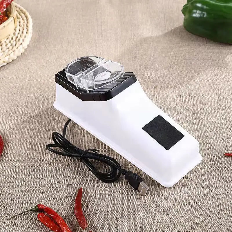 Multifuncional Electric Knife Sharpening Machine, Kitchen Gadget para 5 segundos rápido afiação e polimento