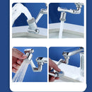 Aço inoxidável universal 1080 ° braço giratório giratório giratório extensão torneira aerador torneira da pia da cozinha extensor 2 modo de fluxo de água.torneira