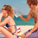 Aplicador de protetor solar, pincel de proteção solar com tampas protetoras, aplicador de loção solar, creme de bronzeamento, pincel de maquiagem, presente para crianças