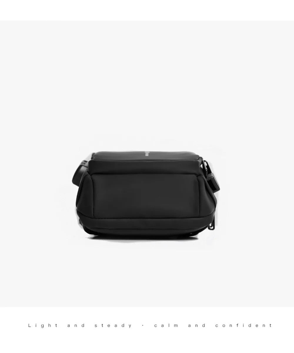 Bolsa de peito antifurto masculina, bolsa de ombro com carregamento usb, pacote crossbody, escola, curta viagem, mensageiro, oxford, pacote de estilingue
