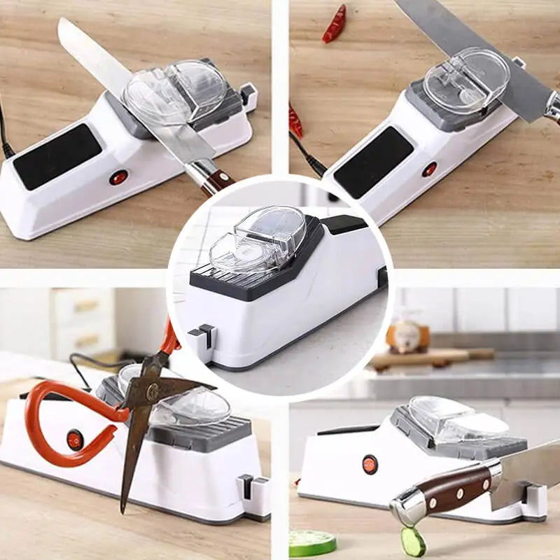 Multifuncional Electric Knife Sharpening Machine, Kitchen Gadget para 5 segundos rápido afiação e polimento