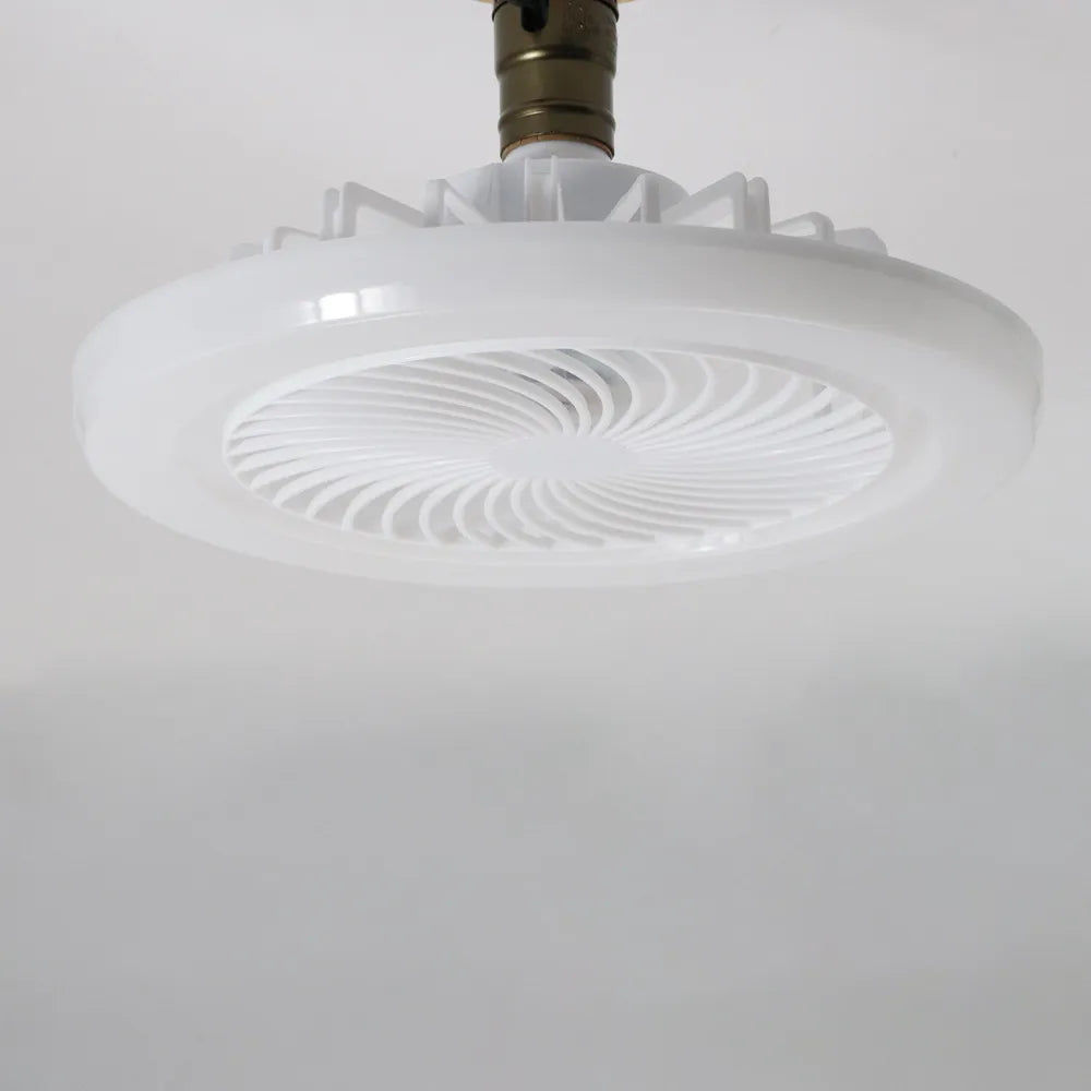 Lâmpada,Ventilador Turbo Led 2 em 1 [UlTRA POTENTE]