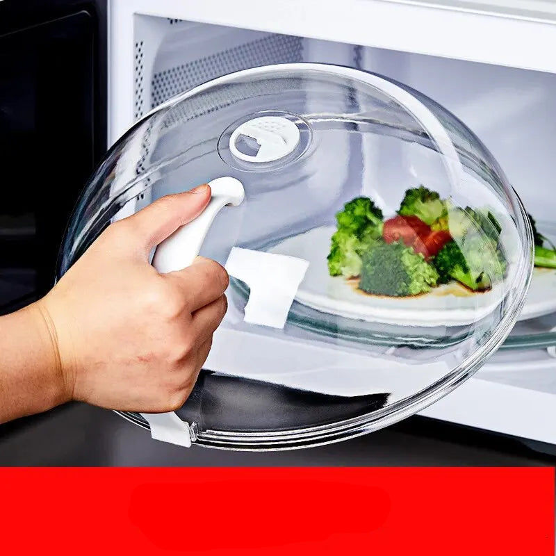 Cobertura à prova de respingos, Resistente a altas temperaturas, Cobertura de Preservação de Aquecimento Alimentar, 1pc