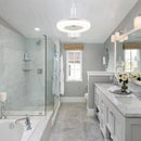 Lâmpada,Ventilador Turbo Led 2 em 1 [UlTRA POTENTE]