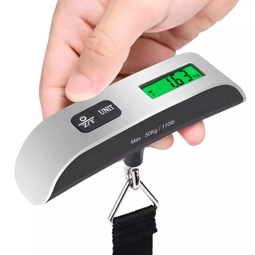 Balança Digital de Mão 50kg para Bagagem com Gancho