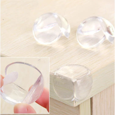 kit Protetores De Quina Silicone Redondo  Proteção Para Crianças Promoção(SOMENTE ESSA SEMANA)