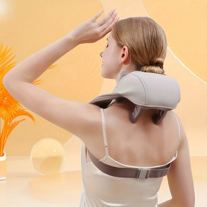 Massageador De Pescoço Inteligentes De Compressão  Sem Fio Alívio De Dor