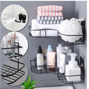 Prateleira Porta Shampoo Sabonete Suporte De Parede com Adesivo(COMPRE 1 LEVE 2)