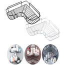 Prateleira Porta Shampoo Sabonete Suporte De Parede com Adesivo(COMPRE 1 LEVE 2)