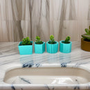 Kit 4 Vasinhos Decoração com Plantinhas