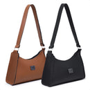 Kit 2 Bolsa Baguete de Ombro Lisa