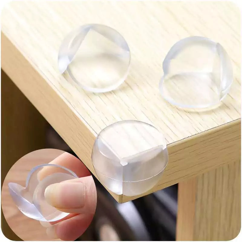 kit Protetores De Quina Silicone Redondo  Proteção Para Crianças Promoção(SOMENTE ESSA SEMANA)