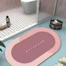 Kit Tapetes  De Secagem Rápida Em Microfibra  Antiderrapante De Banheiro (COMPRE 1 LEVE 2)