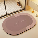 Kit Tapetes  De Secagem Rápida Em Microfibra  Antiderrapante De Banheiro (COMPRE 1 LEVE 2)