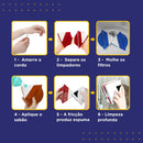 Limpador De Vidro Magnético - Dupla Face C/ Super Imã Mágico