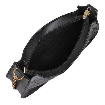 Bolsa Baguete Feminina Corrente  Minimalista Tiracolo De Ombro Transversal Lançamento