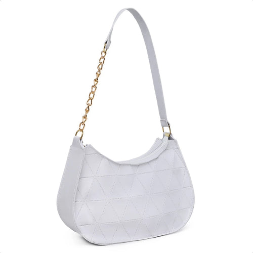 Bolsa Baguete Feminina Corrente  Minimalista Tiracolo De Ombro Transversal Lançamento