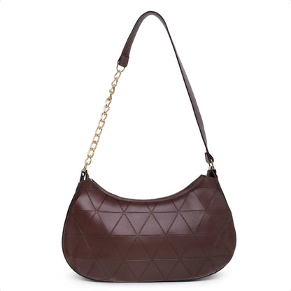 Bolsa Baguete Feminina Corrente  Minimalista Tiracolo De Ombro Transversal Lançamento
