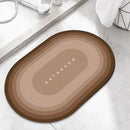 Kit Tapetes  De Secagem Rápida Em Microfibra  Antiderrapante De Banheiro (COMPRE 1 LEVE 2)