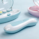 Lixa de Unha Elétrico Aparador Cortador Para Bebê Infantil Com Estojo