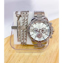 Kits Relógio Masculinos + pulseira + caixa  Á Prova D'água