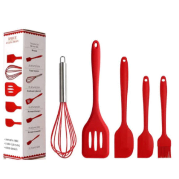 Jogo de Cozinha Kit C/12 Peças de Silicone Utensílios