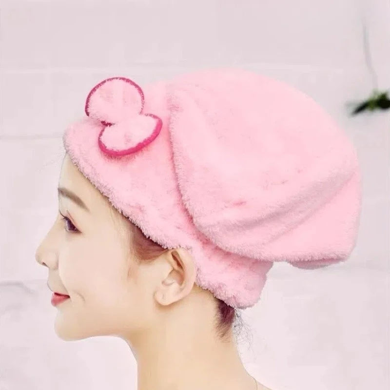 Kit Touca para seca cabelo Mágica Touca de Banho (COMPRE 1 LEVE 3)