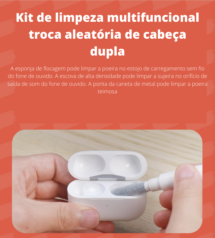 Escova de Limpeza de teclado 5 em 1