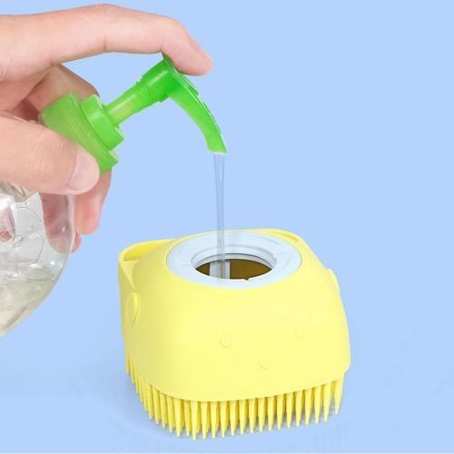 Espoja Massageadora De Silicone Para Banho - Soap Dispenser