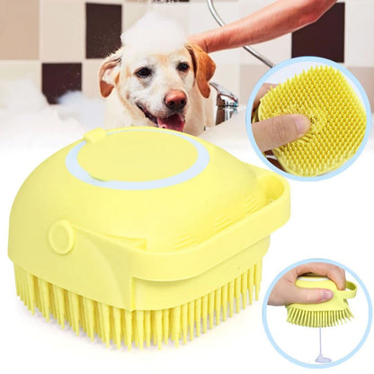 Espoja Massageadora De Silicone Para Banho - Soap Dispenser