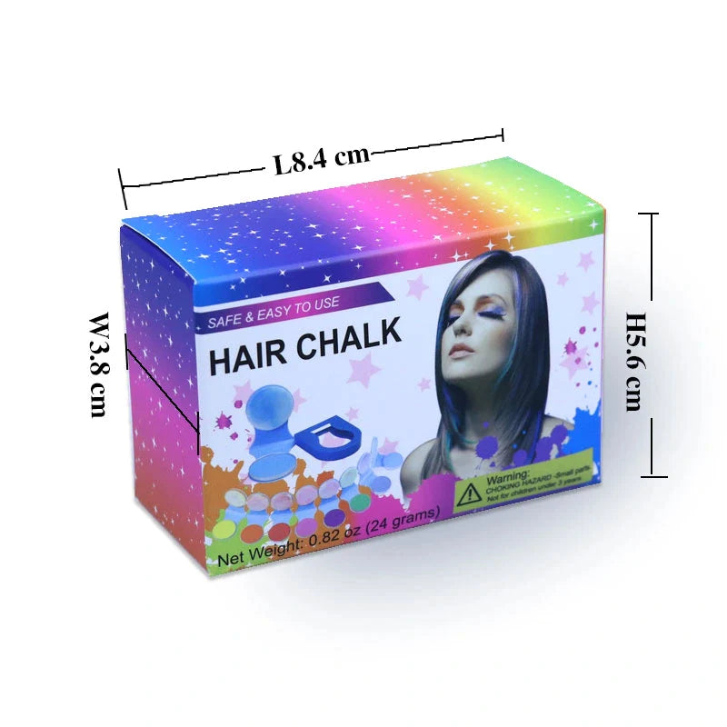 Hair Chalk Kids - Tinta multicolor Infantil e Adulto